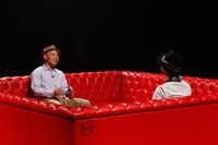 対談の様子。