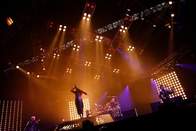 「MUCC vs ムック vs MUCC」の模様は、8月より3カ月連続でDVDとしてリリースされる。（撮影：三吉ツカサ［showcase］）