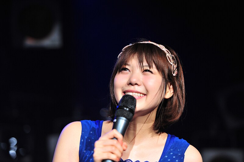 Megu(今年6月に行われたライブイベント「T-Palette Records 1st. Anniversary Live」より)