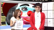 MCの高橋みなみ(AKB48)とゲストの芦沢統人(パップコーン)。