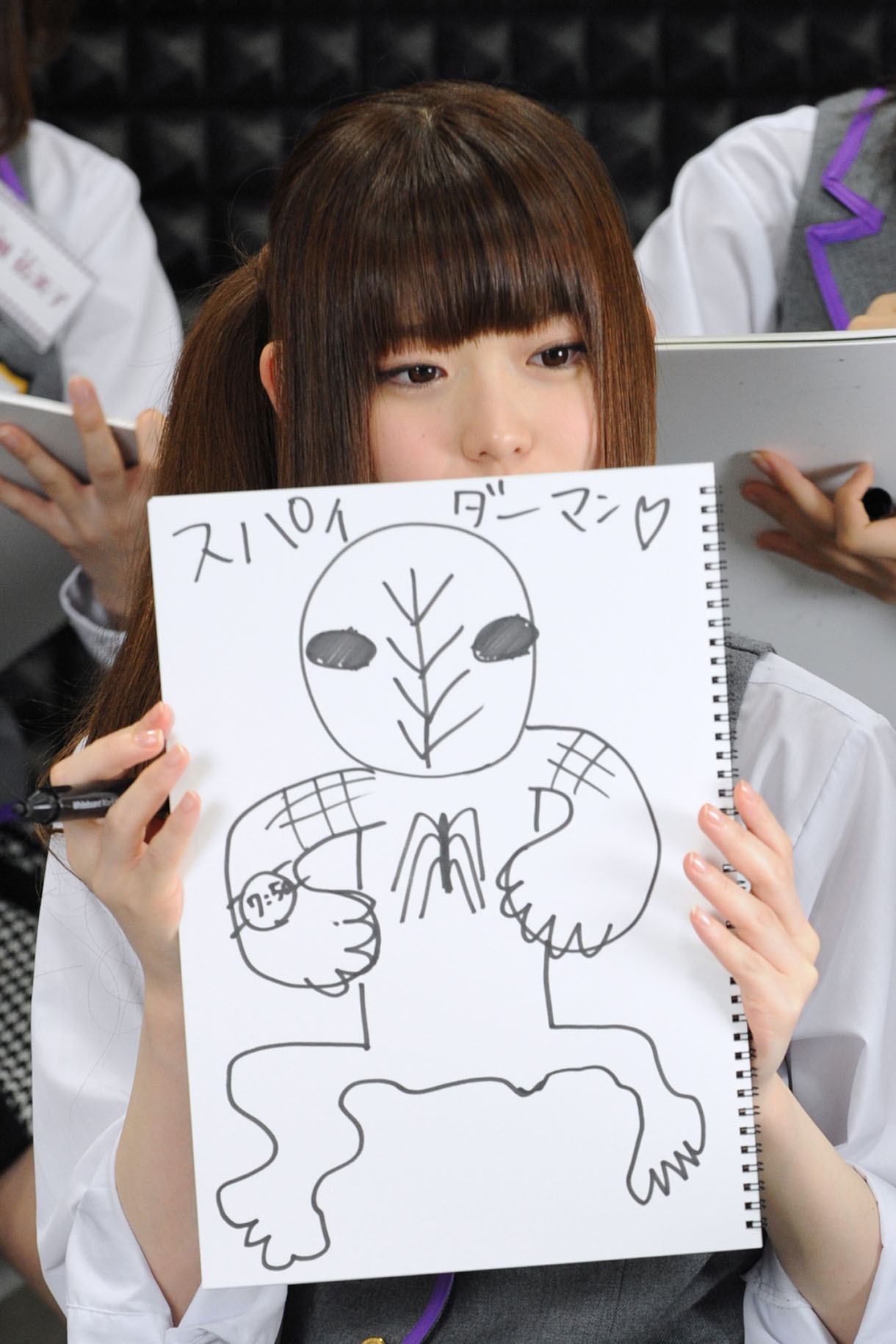 スパイダーマンをユーモラスに描いた松村沙友理。