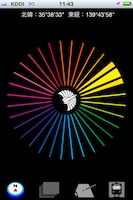 アプリ「Bon Voyage 東京磁針」スクリーンショット