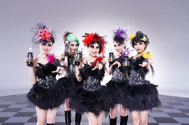 「ペプシ ブラック」大好きアイドル、週末ヒロインももいろクローバーZ。