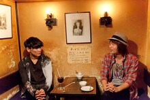 山口一郎（写真左）と茂木欣一（右）。