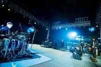 「WOWOW Presents LUNA SEA TV SPECIAL -The End of the Dream- 」収録中の様子。