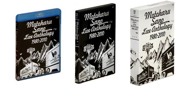 「佐野元春 ライブ・アンソロジー 1980-2010」パッケージ