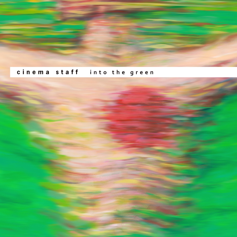 最新作「into the green」ジャケット