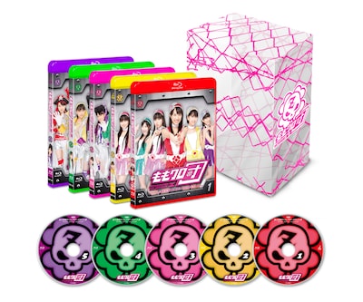 Blu-ray「ももクロ団 全力凝縮ディレクターズカット版」パッケージ