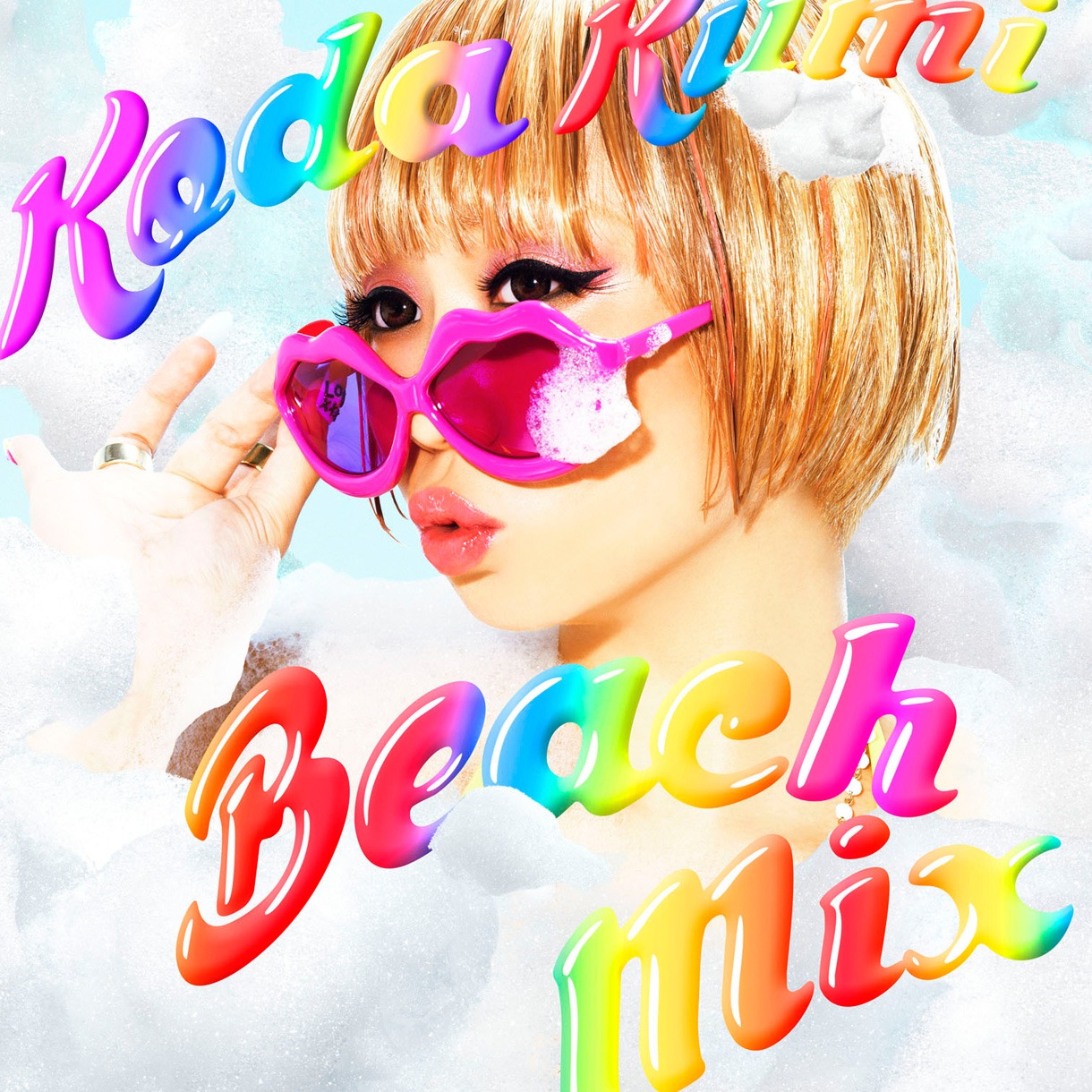 倖田來未「Beach Mix」通常盤ジャケット