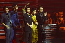 「最優秀ポップビデオ賞」を受賞した三代目 J Soul Brothers。（写真提供：MTV Networks Japan）