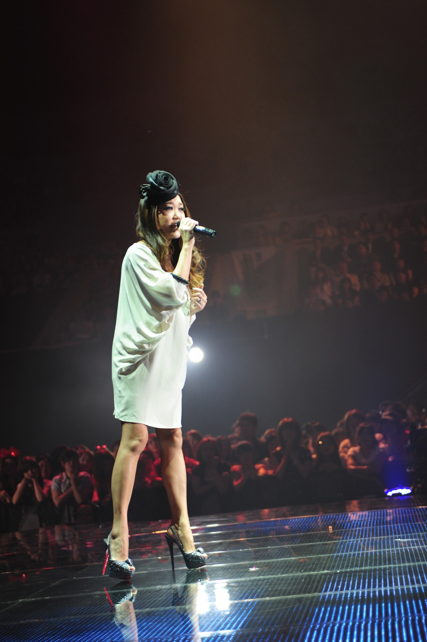 JUJUのライブの様子。（写真提供：MTV Networks Japan）