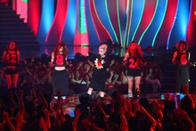 加藤ミリヤのライブの様子。（写真提供：MTV Networks Japan）