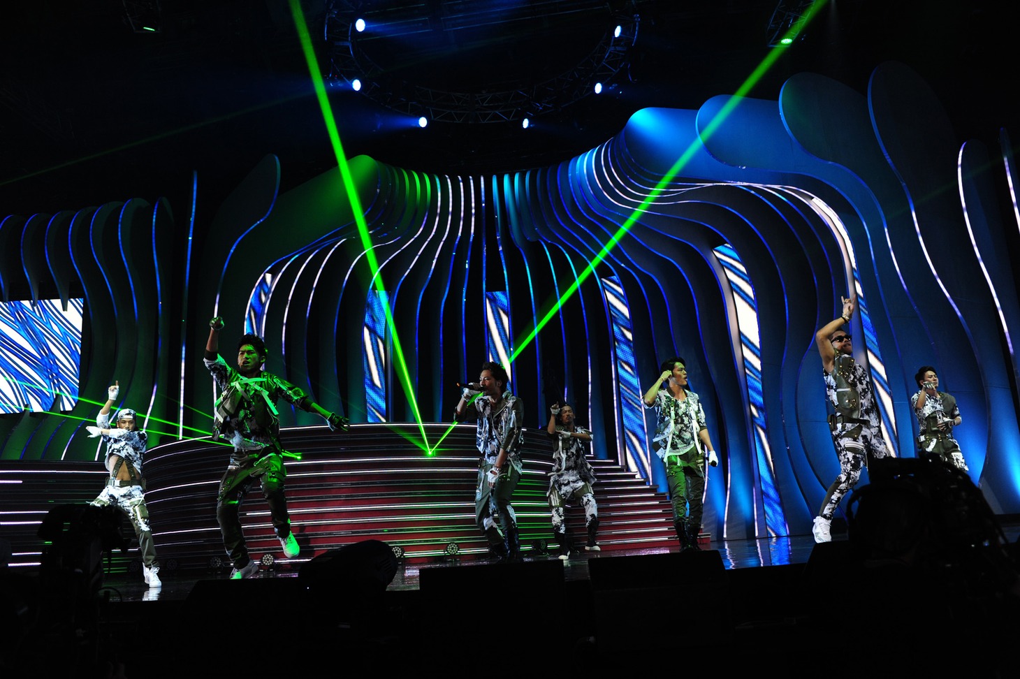 三代目 J Soul Brothersのライブの様子。（写真提供：MTV Networks Japan）