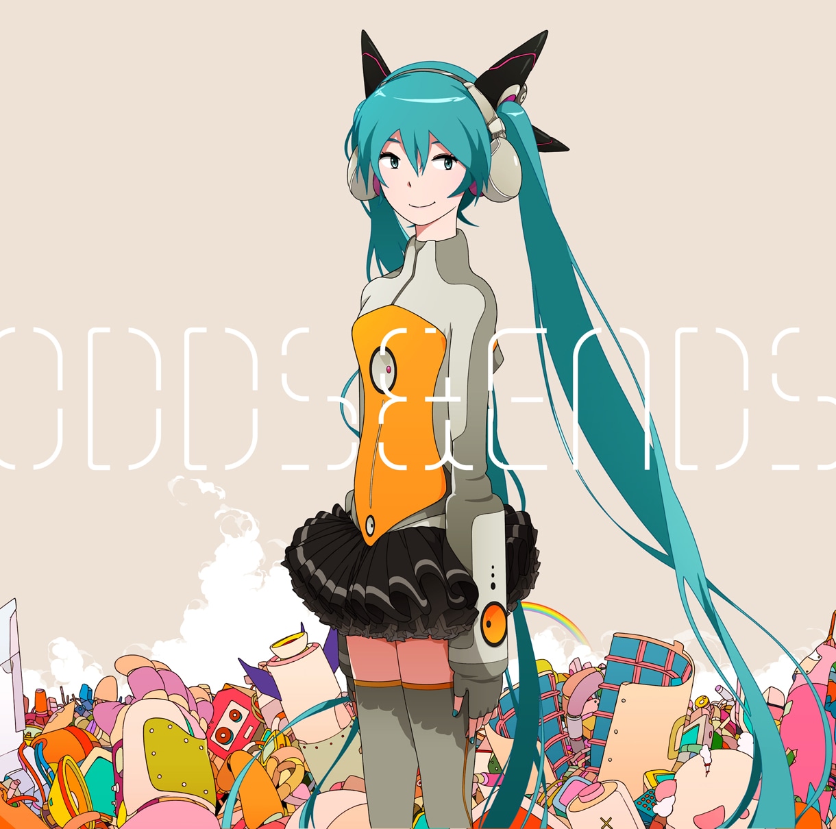 ryo（supercell）feat. 初音ミク「ODDS&ENDS」通常盤ジャケット