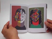 アートブックに掲載されたPoPPY OILのグラフィック。