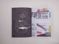 アートブックに掲載されたPoPPY OILのグラフィック。