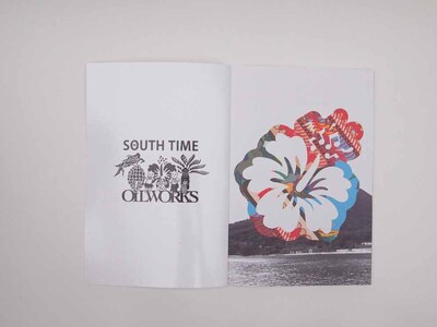 アートブックに掲載されたPoPPY OILのグラフィック。