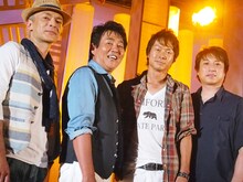 スタジオライブ収録時のTUBE。