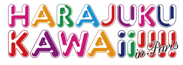 「HARAJUKU KAWAii!!!! in Paris」ロゴ