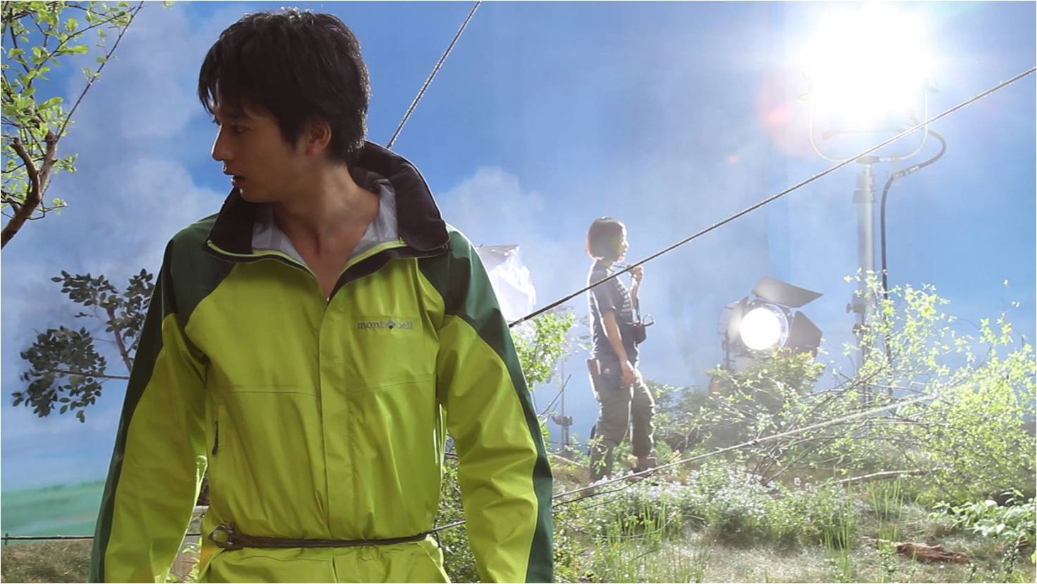 「PENTAX K-30」CM「DRIFT TURN」編の撮影の模様。