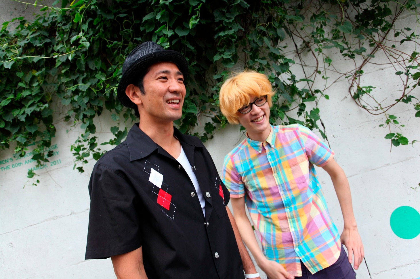 ハンサムケンヤ（写真右）とアンタッチャブル柴田（写真左）。