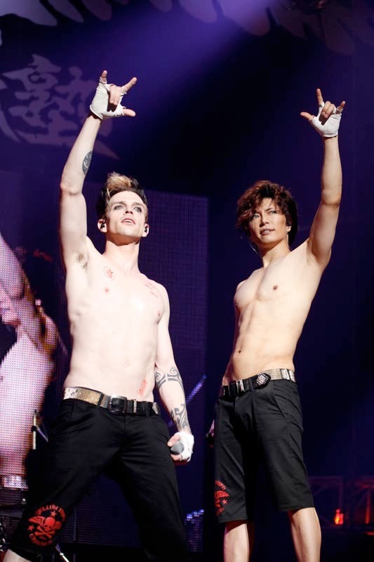 GACKTとJON。