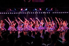 AKB48研究生予備戦の様子。 (C)AKS