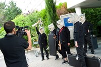 MTV Franceの密着取材開始時の様子。