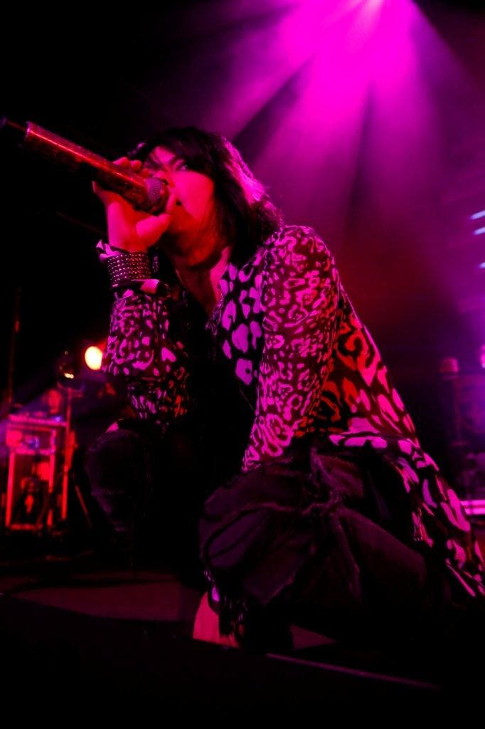 HYDE（Vo, G）（撮影：田中和子）