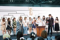 AKB48チームKの抽選会の様子。 (C)AKS