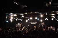 写真は7月6日の新代田FEVERライブの様子。