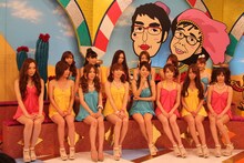 恵比寿マスカッツ緊急記者会見の模様。