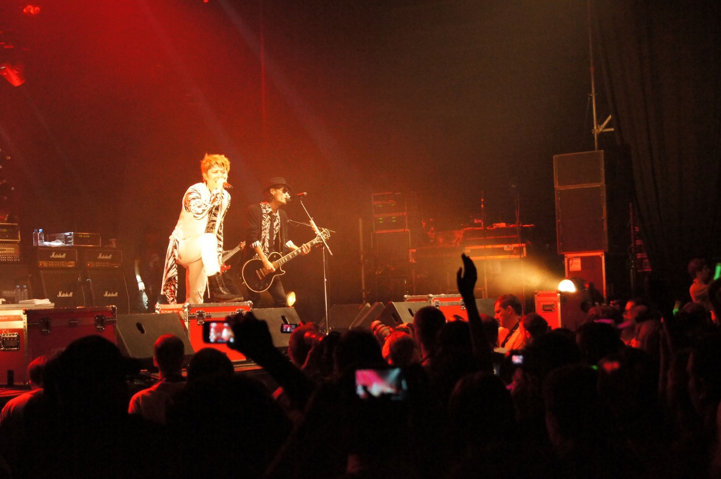 「JAPAN EXPO 2012」でのFLOWのライブの様子。
