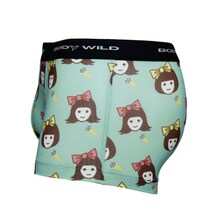 バニラビーンズ・リサのデザインによるローライズボクサー。量販店及びグンゼオンラインストアなどで1枚1890円で販売される。