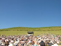 2011年の「若草山MUSIC FESTIVAL」の様子。