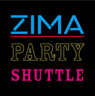 「ZIMA PARTY SHUTTLE」ロゴ