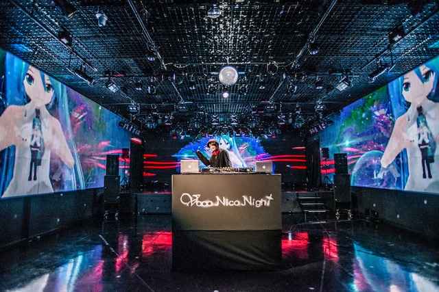 「Voca Nico Night」の模様はニコニコ生放送を通じて生中継される。