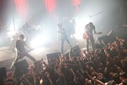 「AFOC presents VS tour "(LOVE IS LIKE A) SUMMERTIME BLUES The Circuit"」東京公演のTHE BACK HORNのステージの様子。
