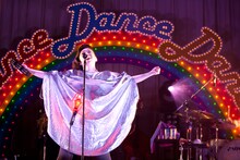 7月15日に開催されたEGO-WRAPPIN'日比谷野外大音楽堂ワンマンライブの様子。（Photo by 仁礼博）