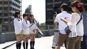 メガシャキ新CM「乃木坂46登場」編メイキング映像より、乃木坂46。