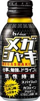 ハウス「メガシャキ」はジンジャーレモン味の炭酸飲料。