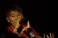 映画「UVERworld DOCUMENTARY『THE SONG』」よりTAKUYA∞（Vo）。(c)2012 Sony Music Records Inc.