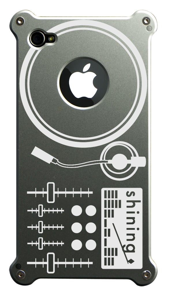 鈴木亜美プロデュースiPhoneケース（iPhone4/4S対応） シルバー