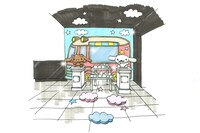 「ニコニコ本社」3Fショップのイメージ。