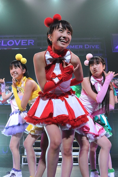 およそ3時間におよんだステージを笑顔で完走したももいろクローバーZ。