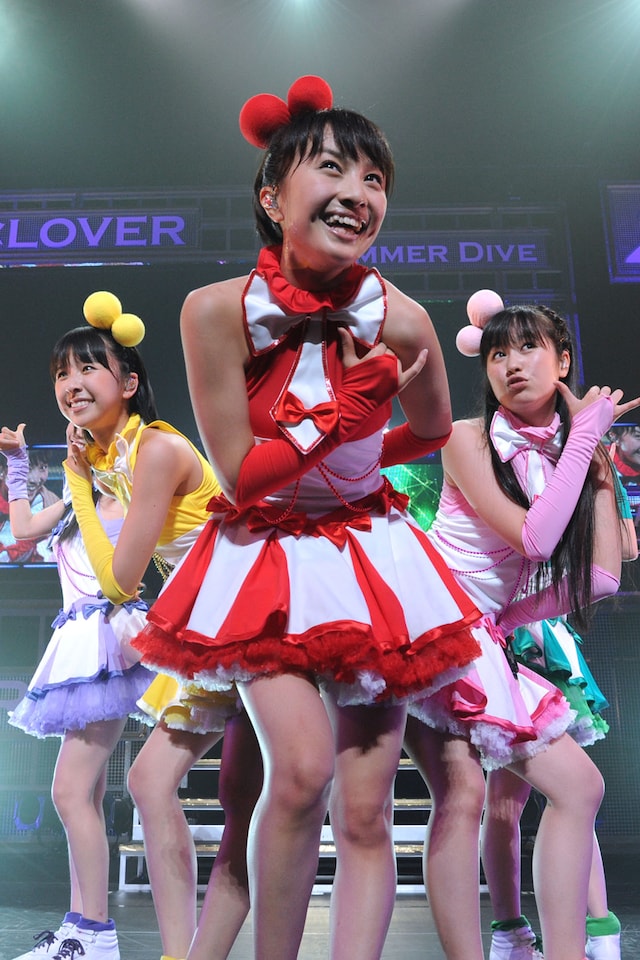 およそ3時間におよんだステージを笑顔で完走したももいろクローバーZ。