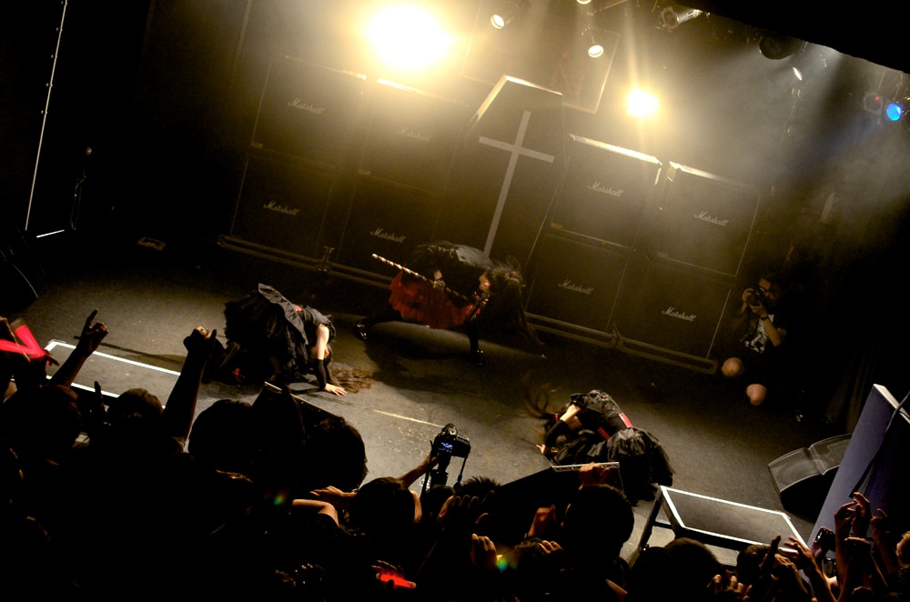 On stage media image