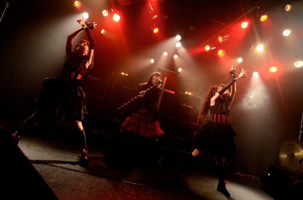 On stage media image