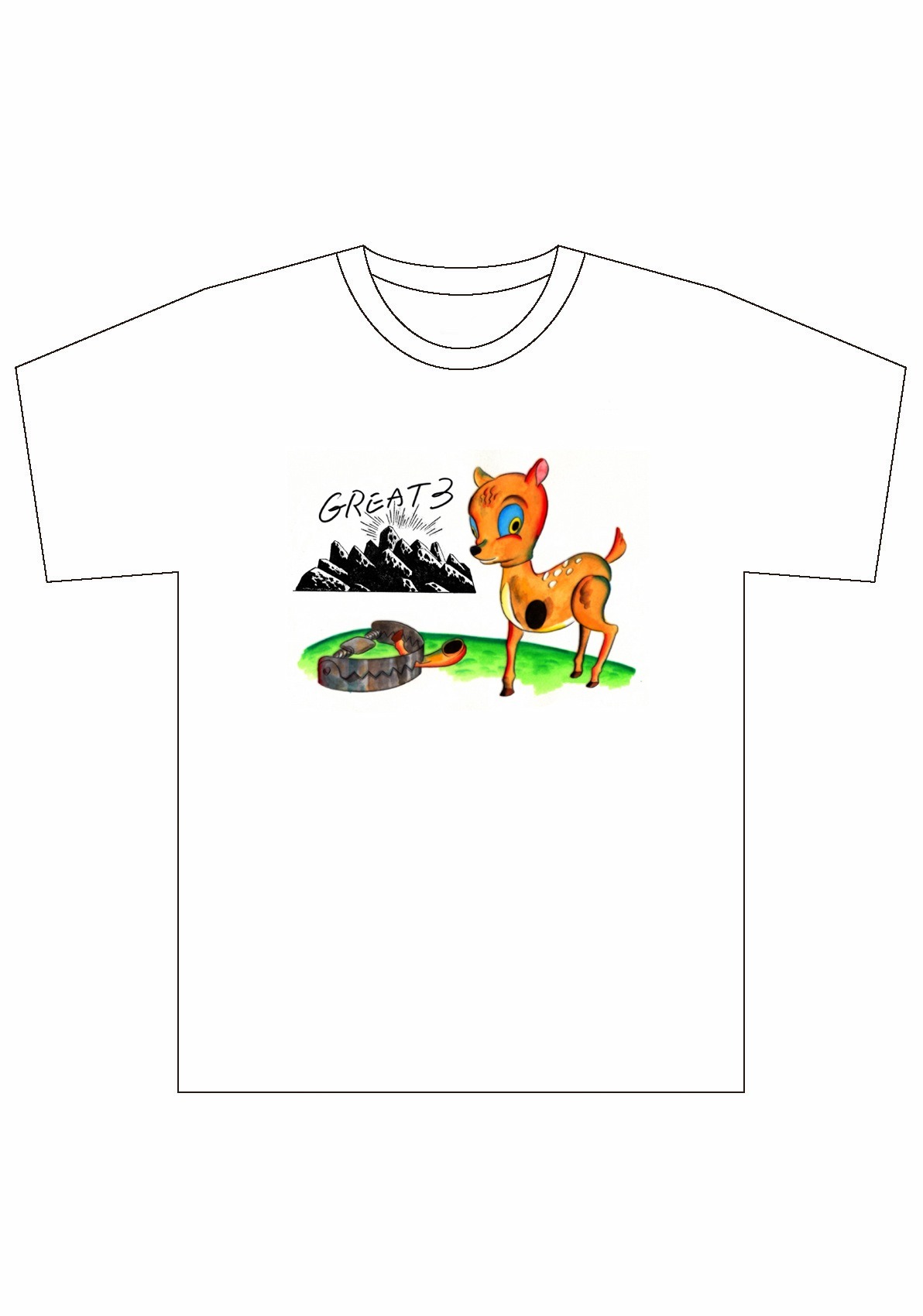 「Trap」Tシャツデザイン