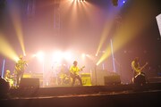 写真は15日のFEEDERのライブの模様。
